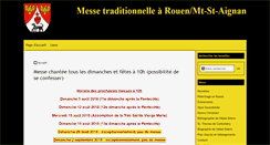 Desktop Screenshot of messe-tradi-rouen.com